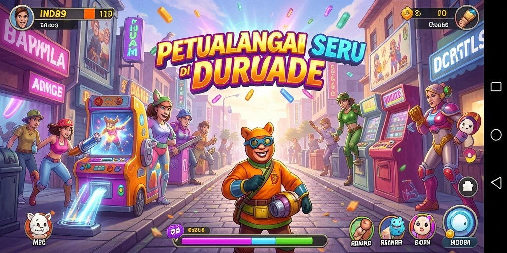 Tampilan gameplay seru dari IND89 yang memukau.