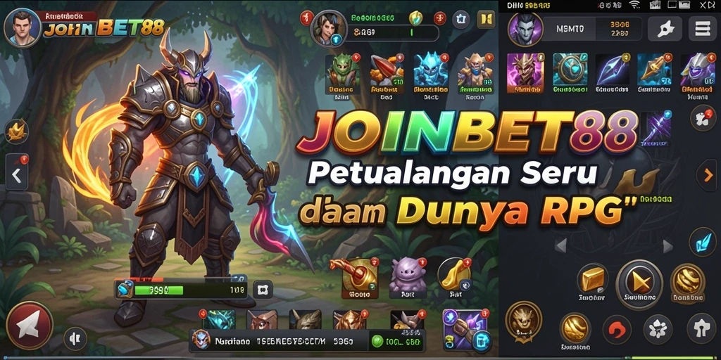 Screenshot JOINBET88 menampilkan petualangan seru dalam dunia RPG yang imersif.