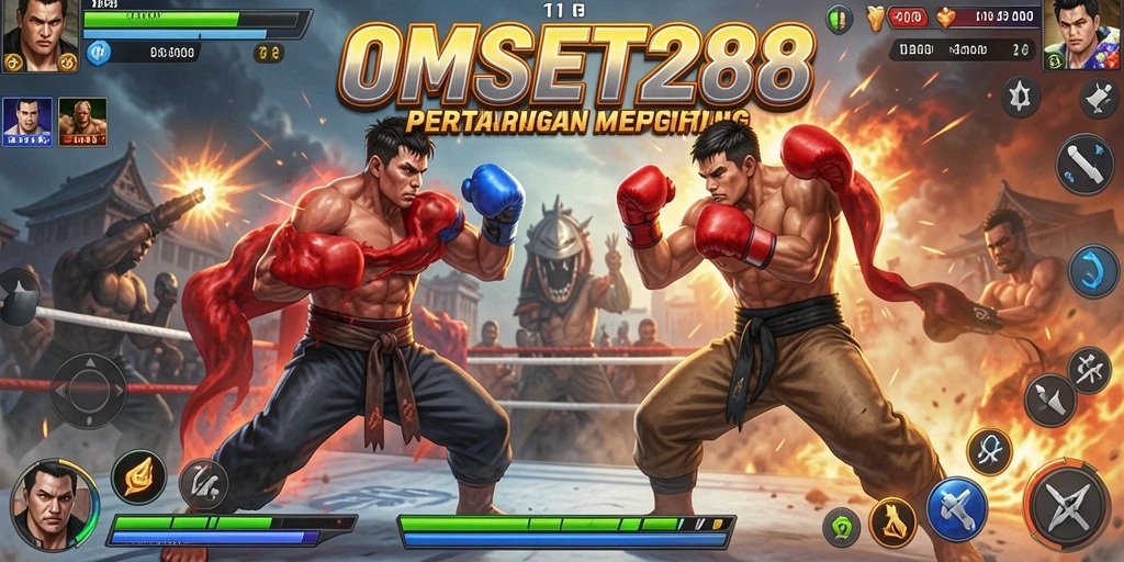 Menampilkan aksi pertarungan seru dalam OMSET288.