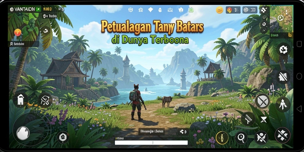 Tampilan gameplay VANTAIDN yang mendebarkan dalam dunia terbuka.