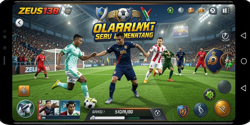 Tampilan gameplay seru dan kompetitif dari ZEUS138.